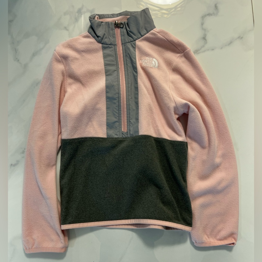 North Face Kid’s glacier half zip pullover